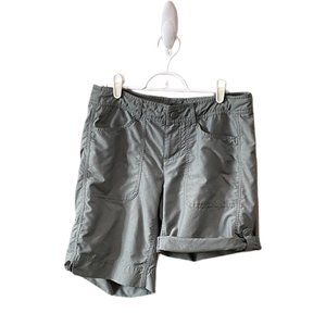 The North Face Women's Size 4 Gray Active Hiking Shorts Adjustable Length